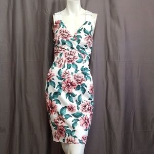 ⭕VO Jean's Floral Bodycon Dress